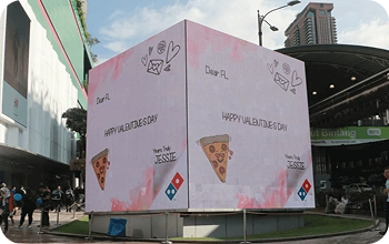 pizza billboard